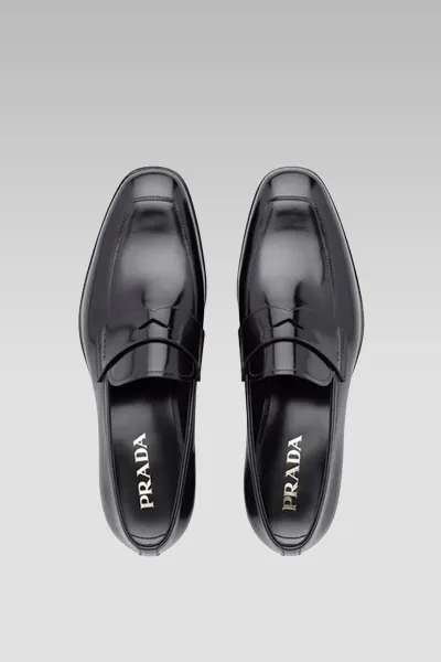Prada Shiny Brushed Loafer