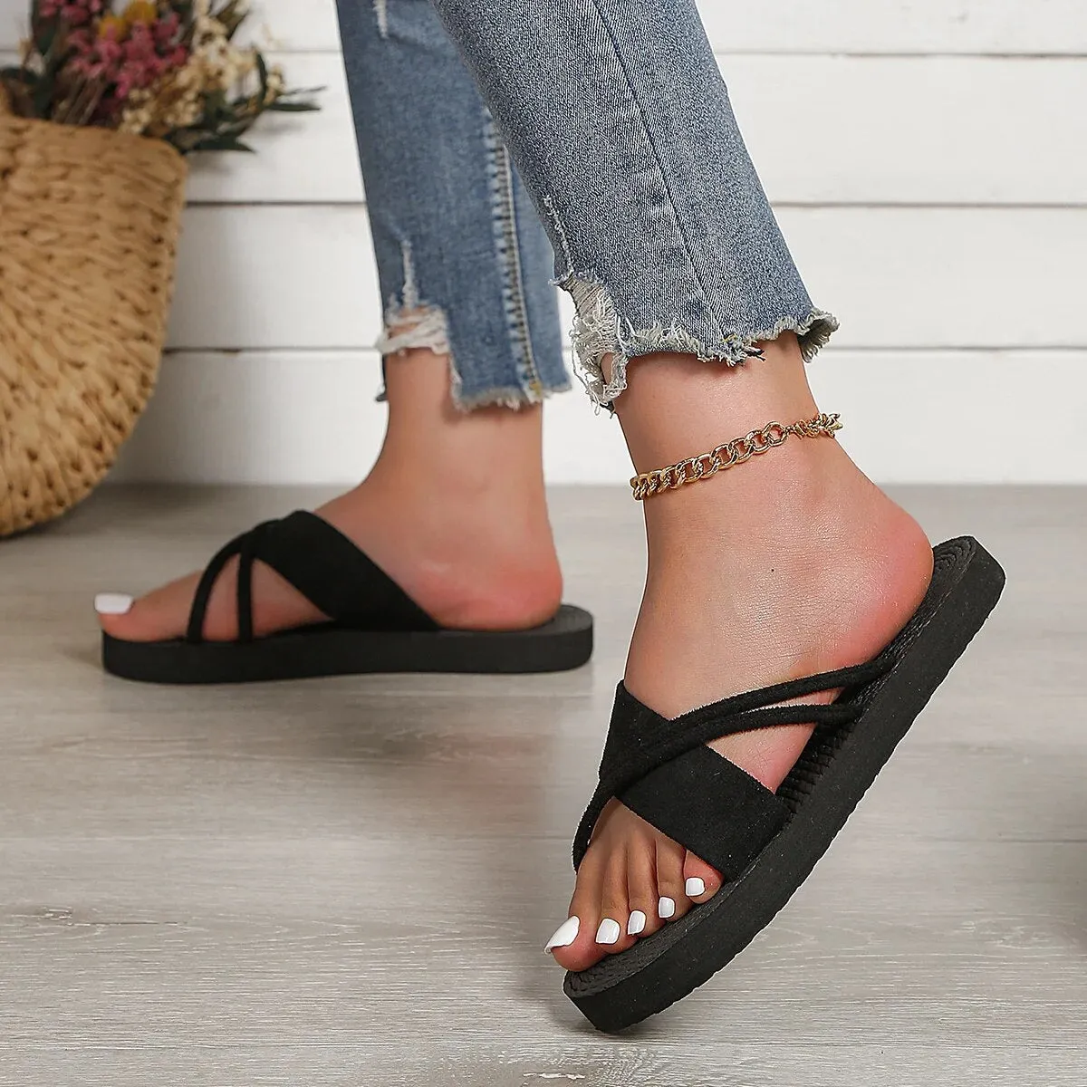 Prescilla® | Black Sandals