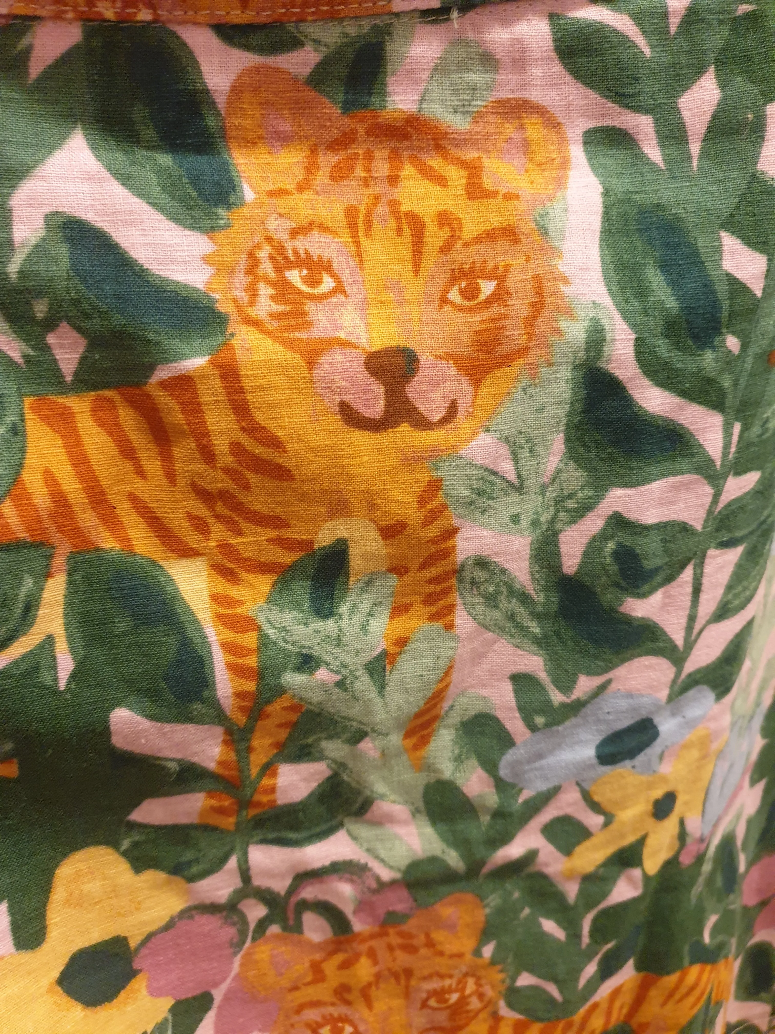Princess Highway tiger and jungle print skirt size 16