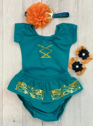 Princess  Merida Warrior Baby Costume, Brave Princess Baby costume