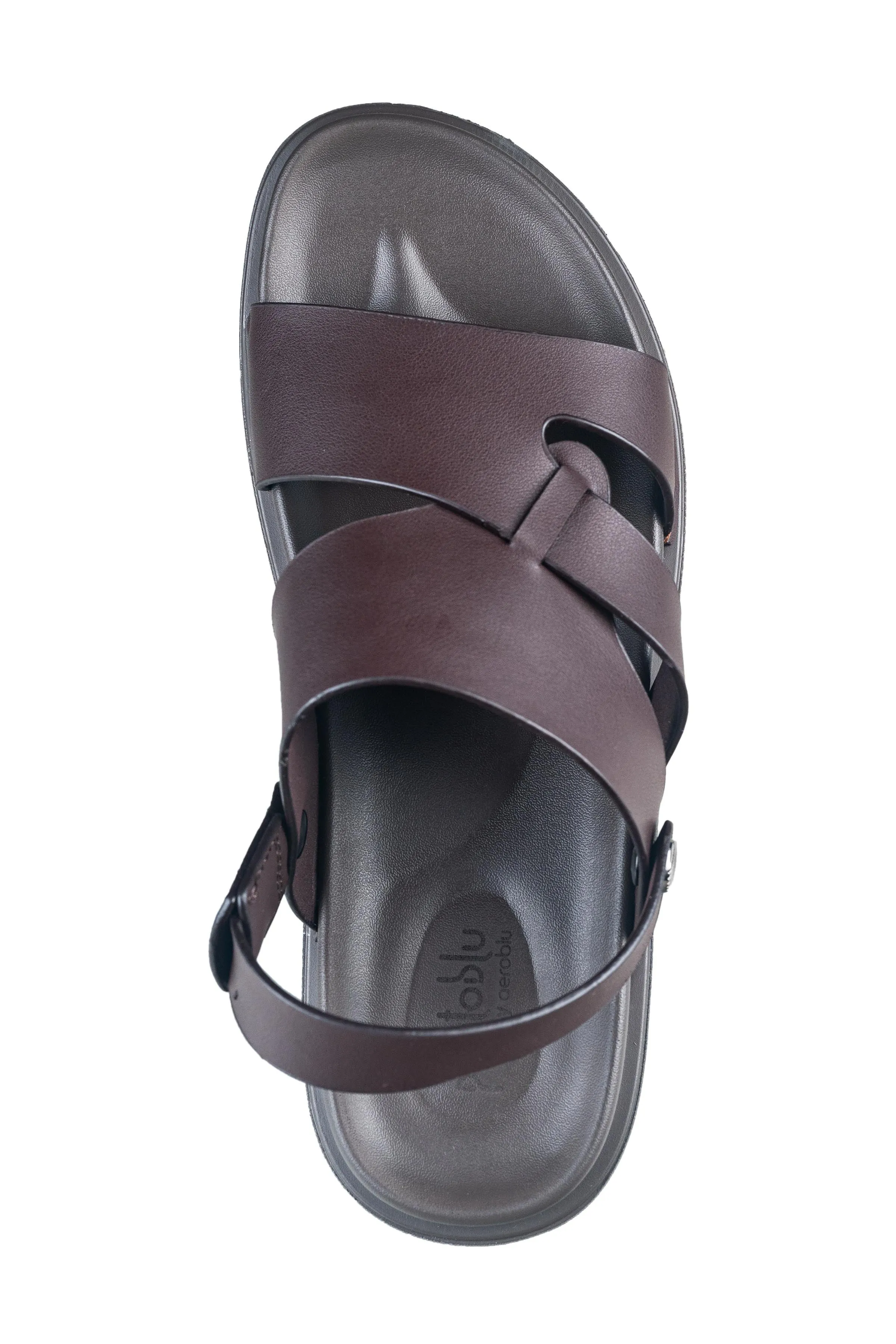 Puntooblu Gents Brown Sandal PU