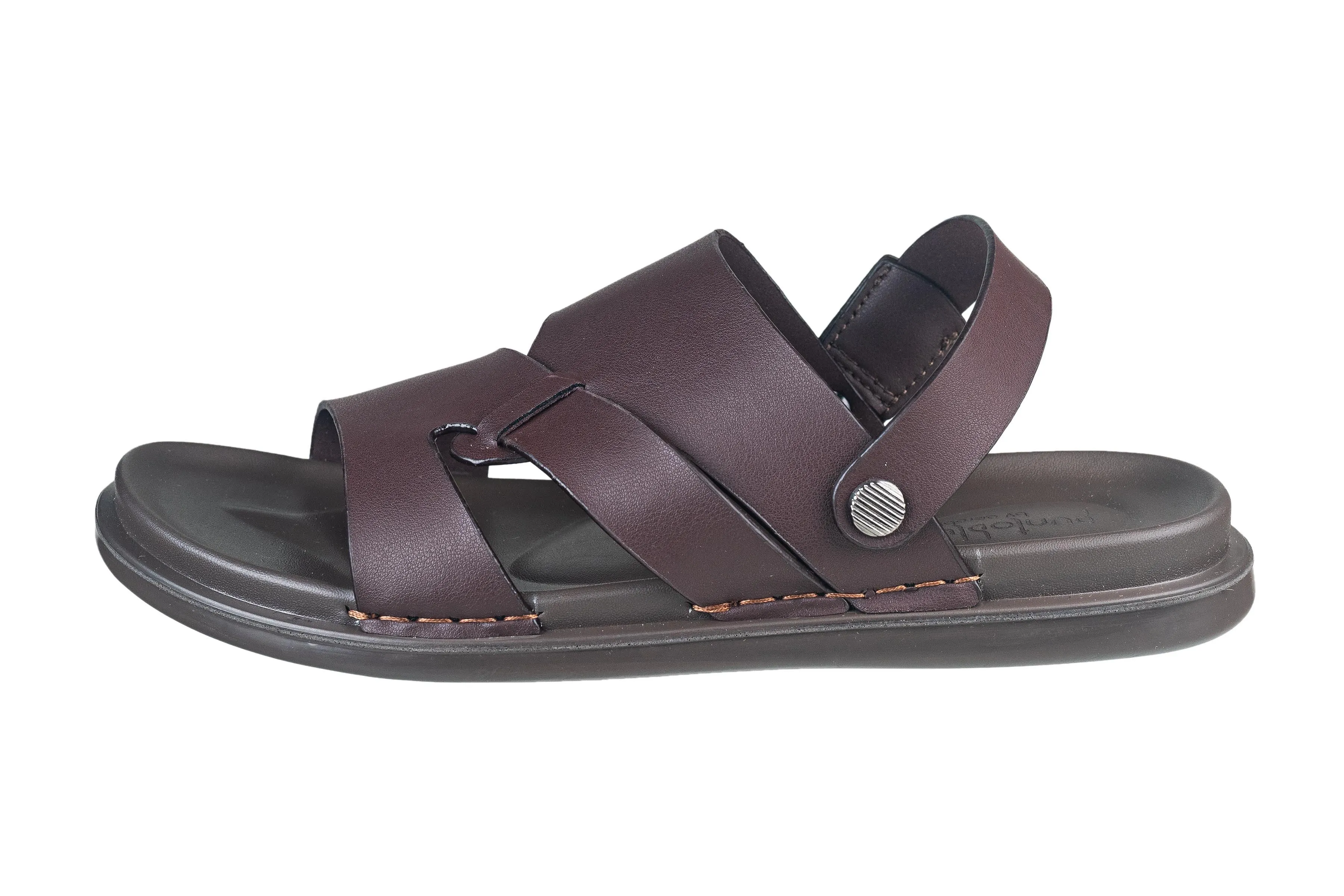 Puntooblu Gents Brown Sandal PU