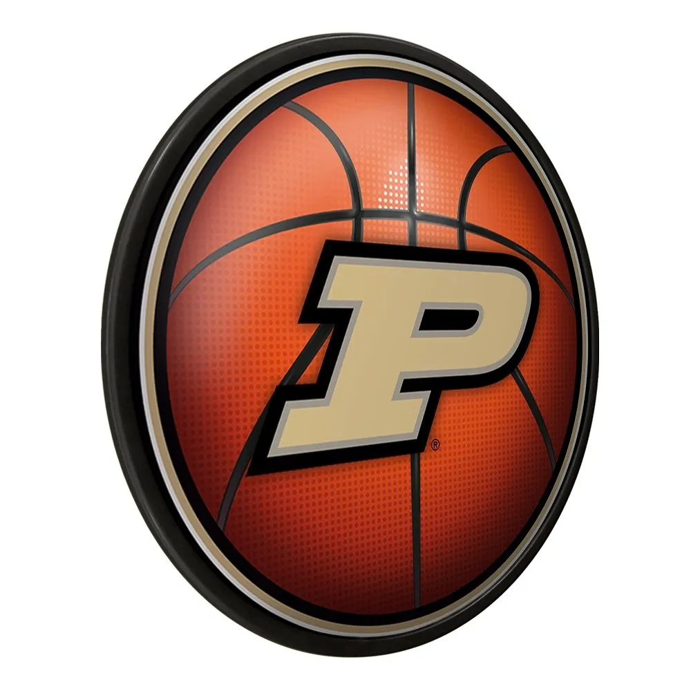 Purdue Boilermakers: Basketball - Modern Disc Wall Sign
