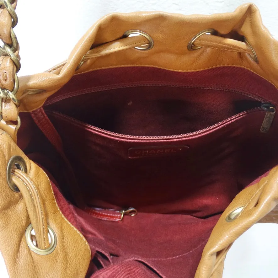 Rare Chanel 2011 Crossbody Hobo Bag