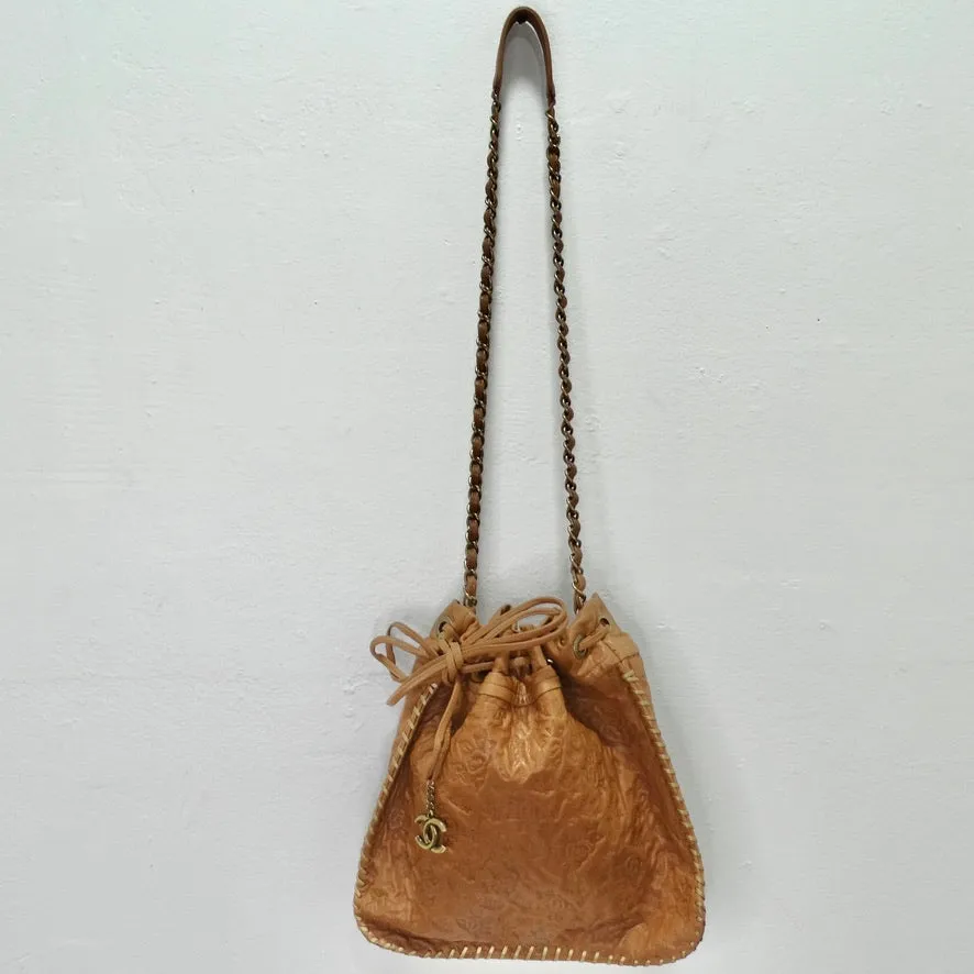 Rare Chanel 2011 Crossbody Hobo Bag