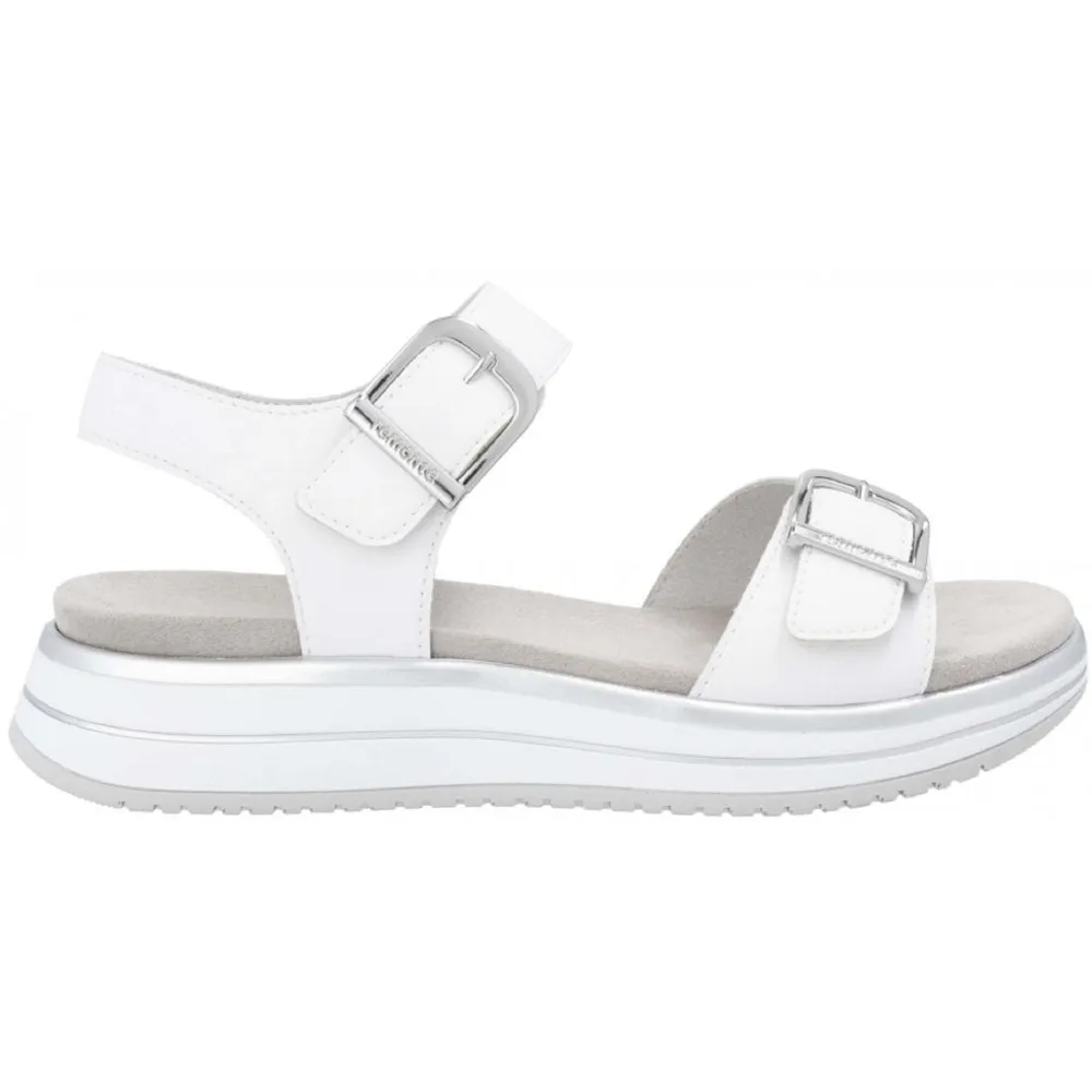 Remonte D1J51-81 (Chloe) White Sandals