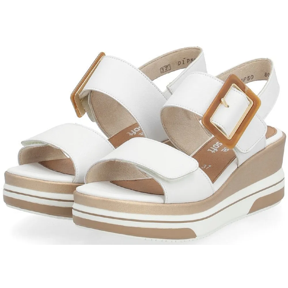 Remonte D1P50-80 (Selba) White Sandals