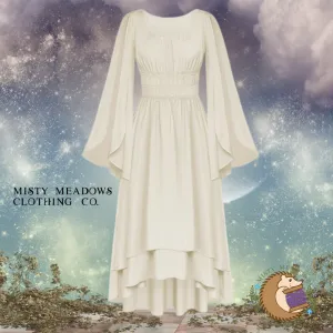 Renaissance Faire Cress Split Bell Sleeve! 100% COTTON!