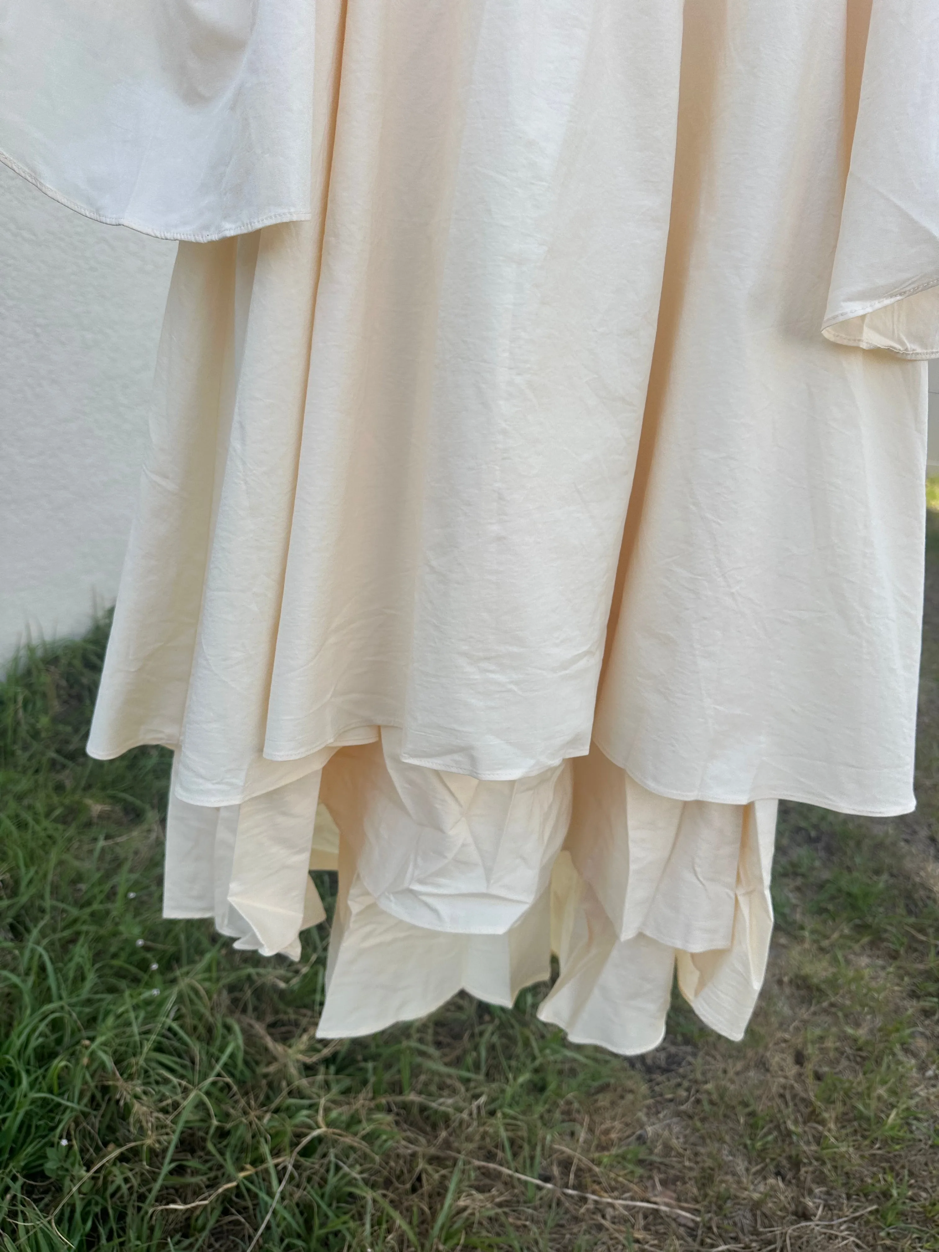 Renaissance Faire Cress Split Bell Sleeve! 100% COTTON!
