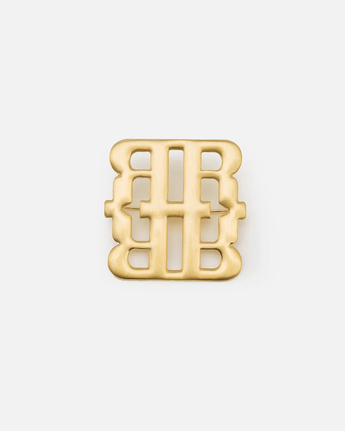 RH MONOGRAM BROOCH