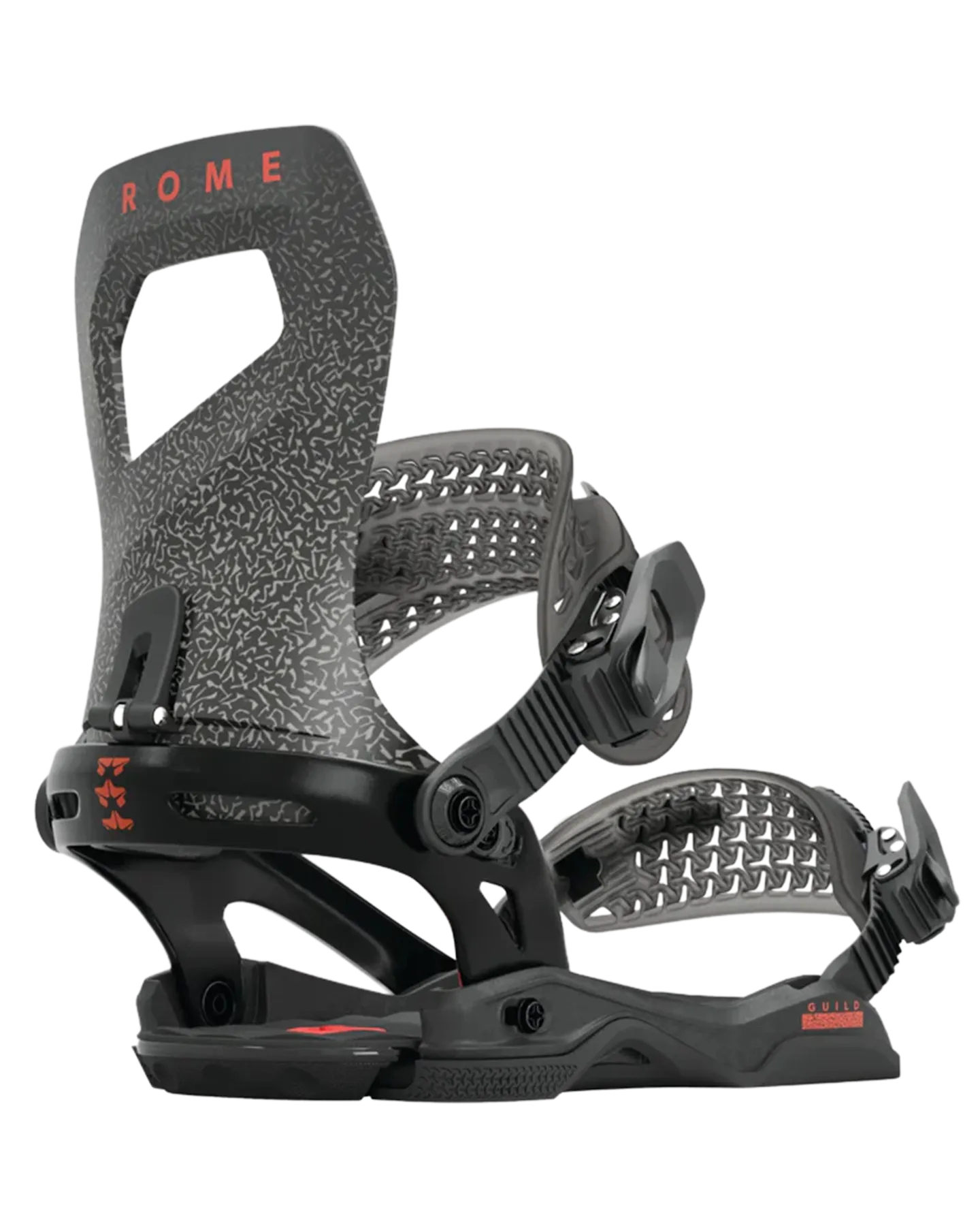 Rome Guild Women's Snowboard Bindings - Black/Speckle - 2024