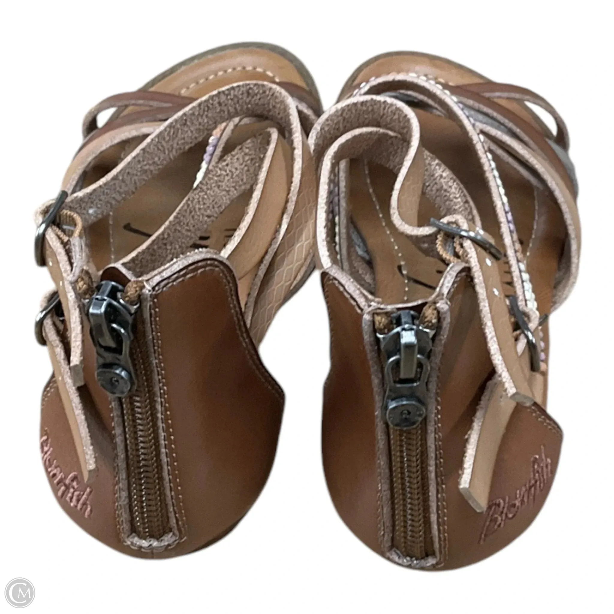 Sandals Flats By Blowfish In Brown, Size: 6