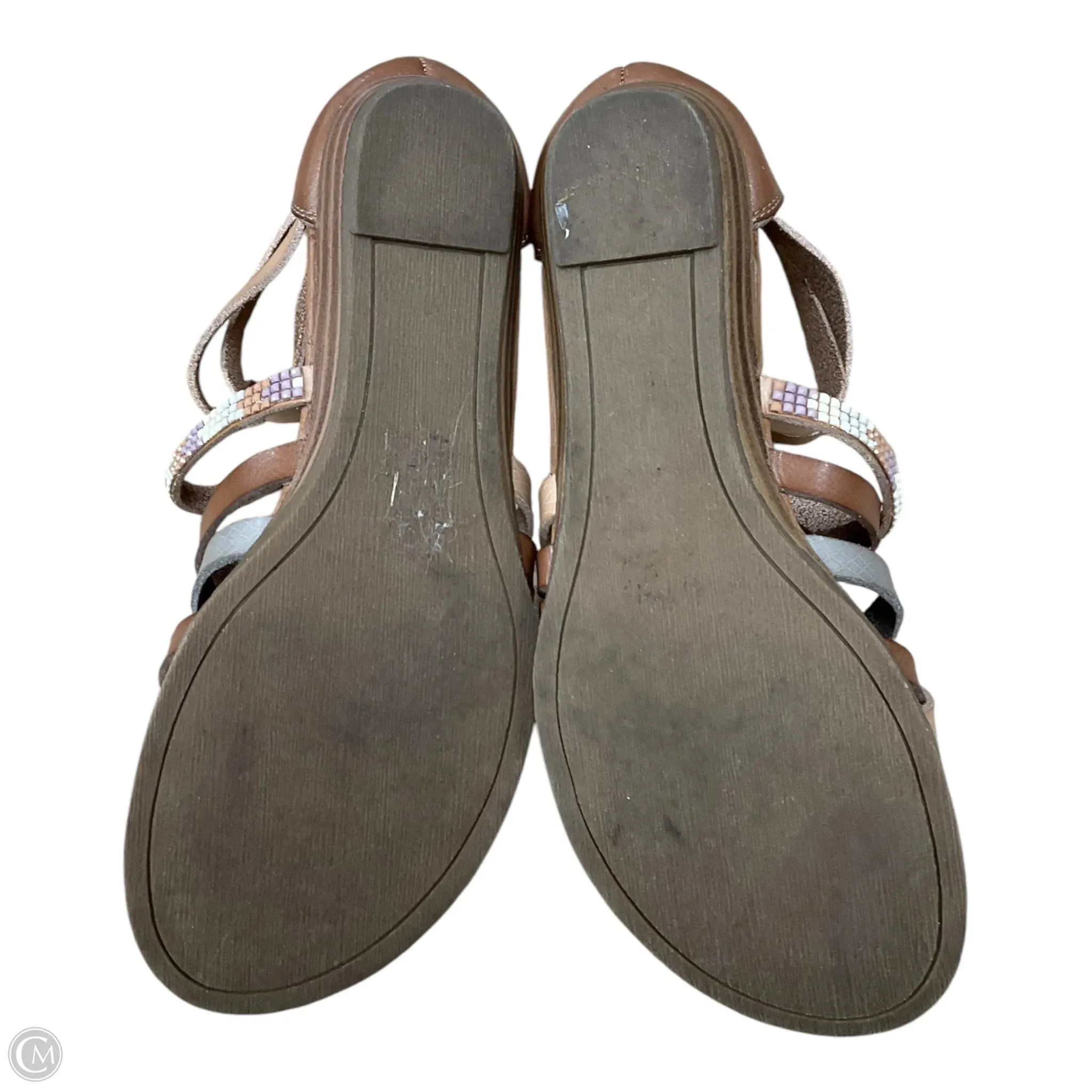 Sandals Flats By Blowfish In Brown, Size: 6