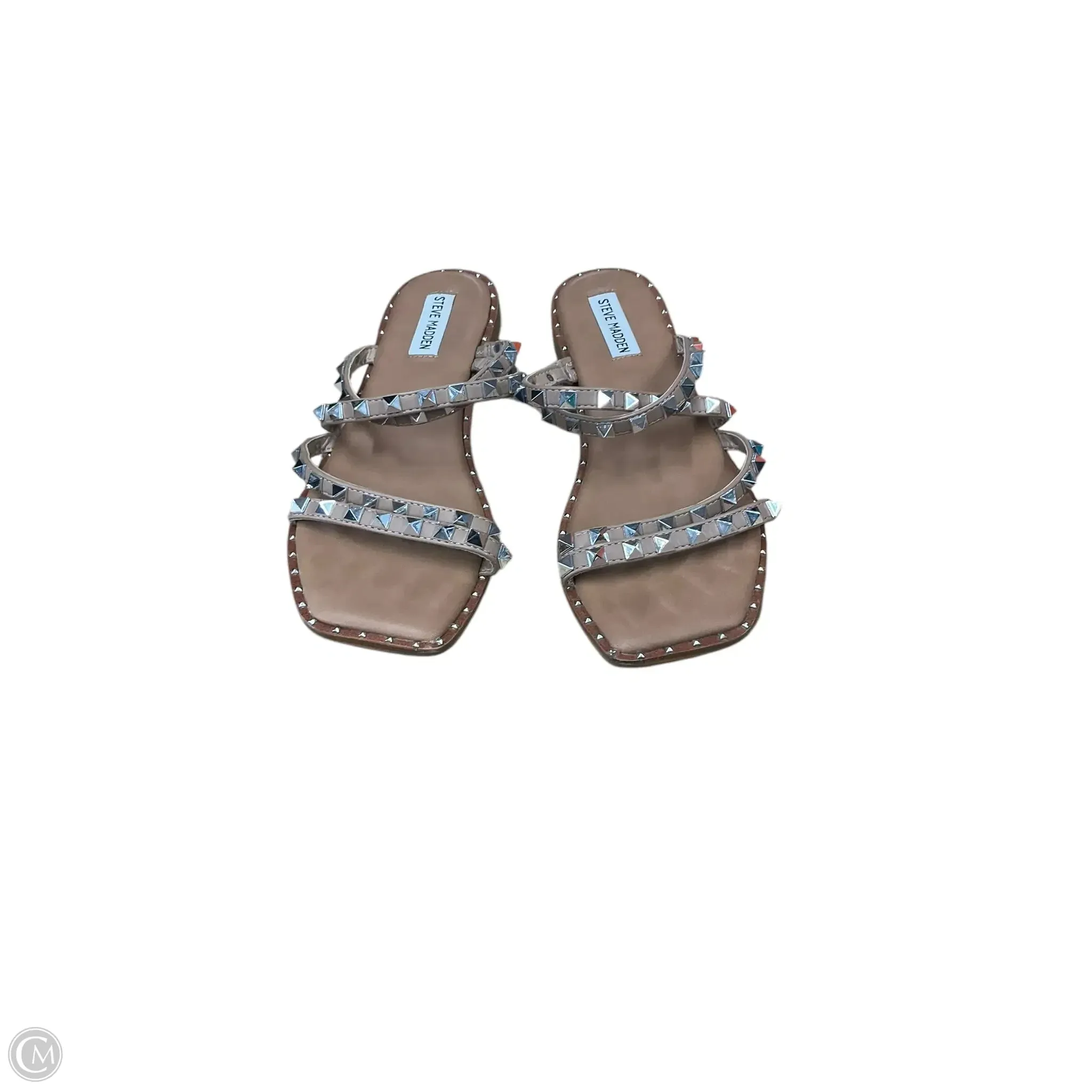 Sandals Flats By Steve Madden In Tan, Size: 10