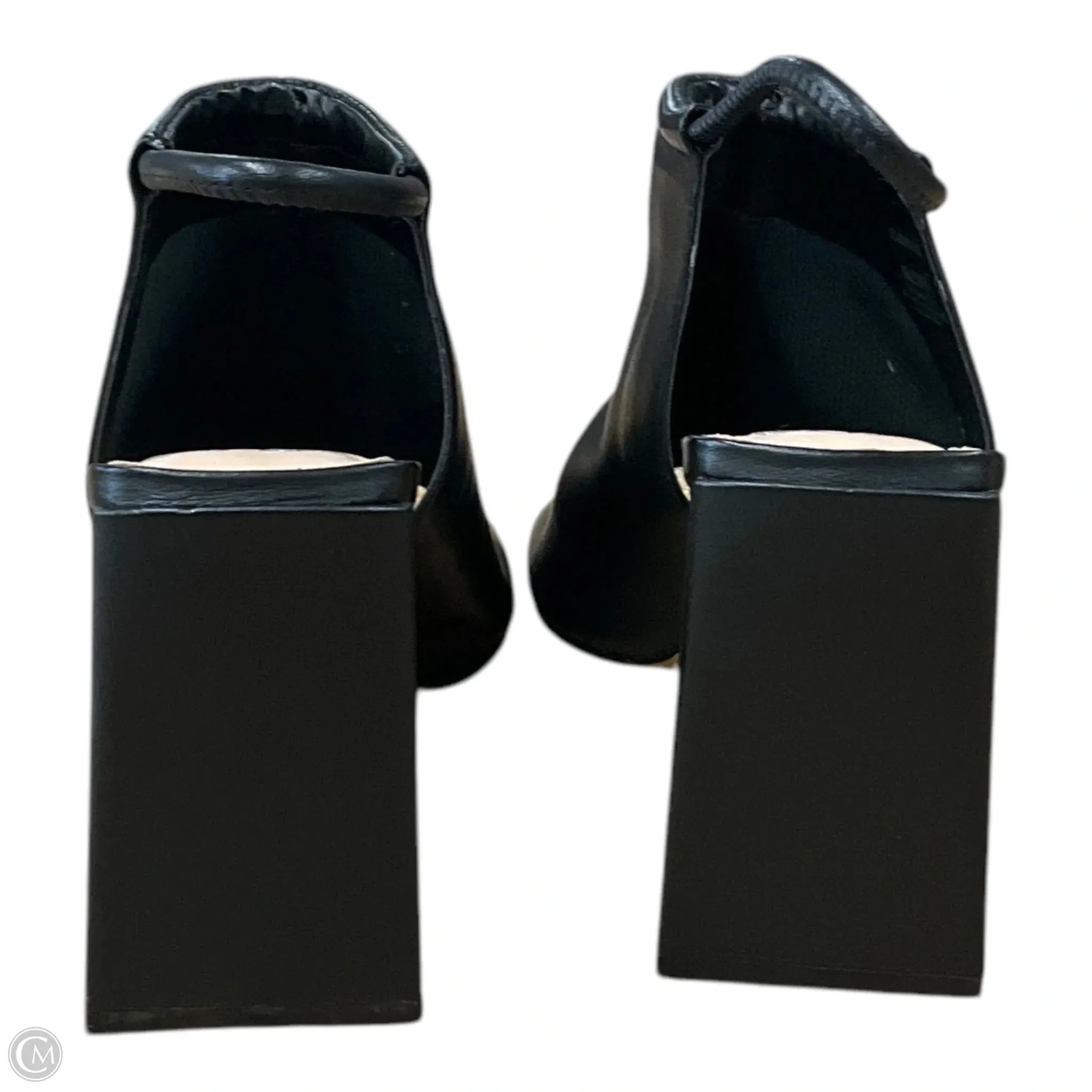 Sandals Heels Block By Vince Camuto In Black, Size: 8