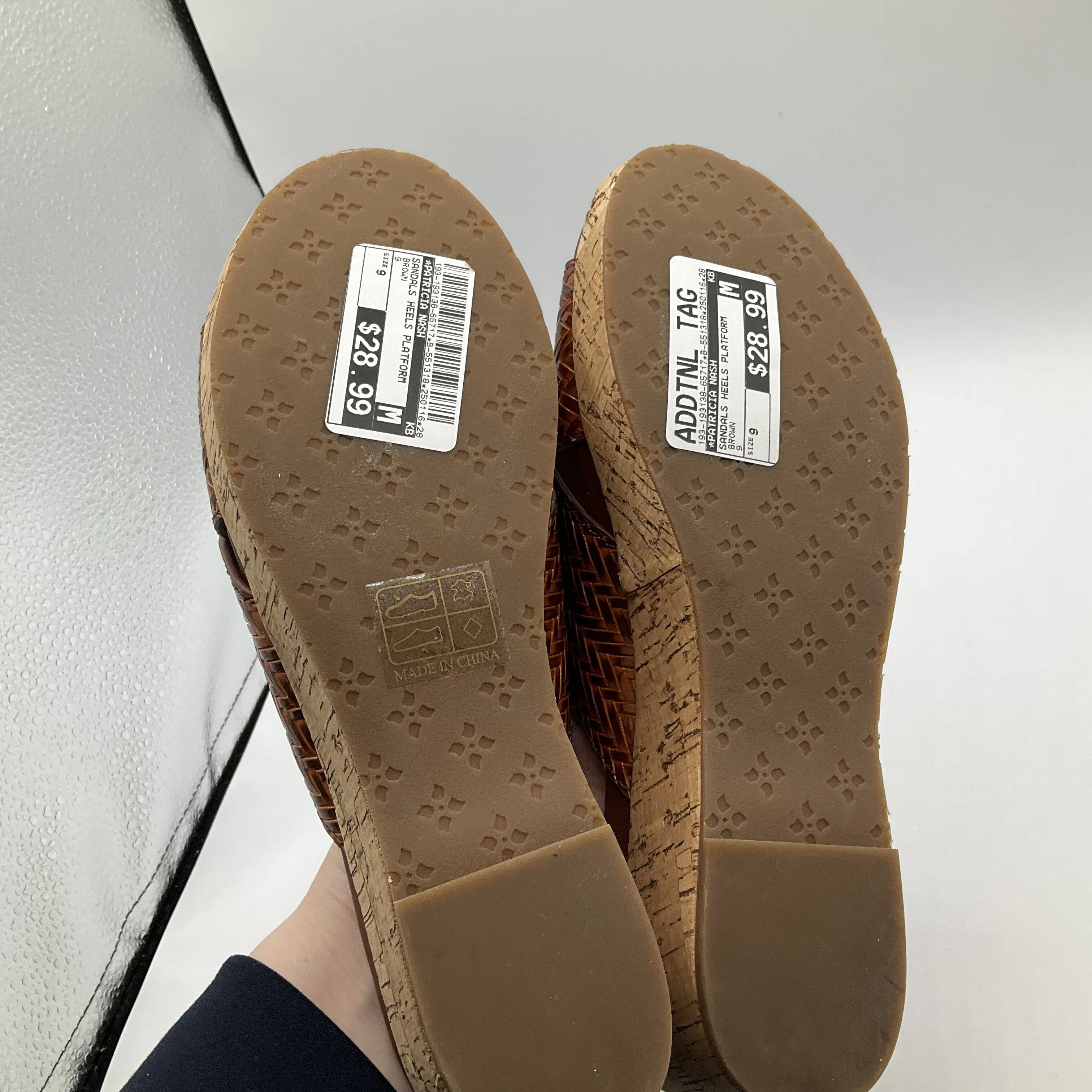 Sandals Heels Platform By Patricia Nash  Size: 9