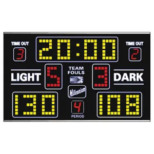 Scoreboard Basketball Millenium