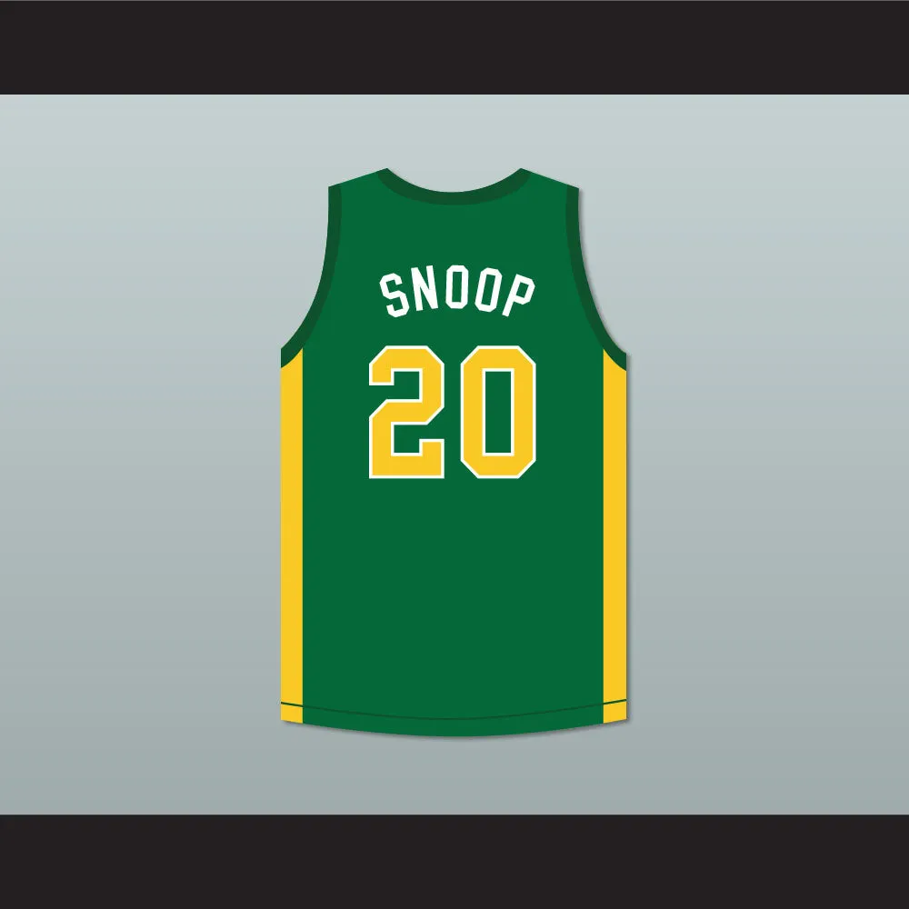 Snopp Dogg 20 N. Hale High School Basketball Jersey Young, Wild and Free