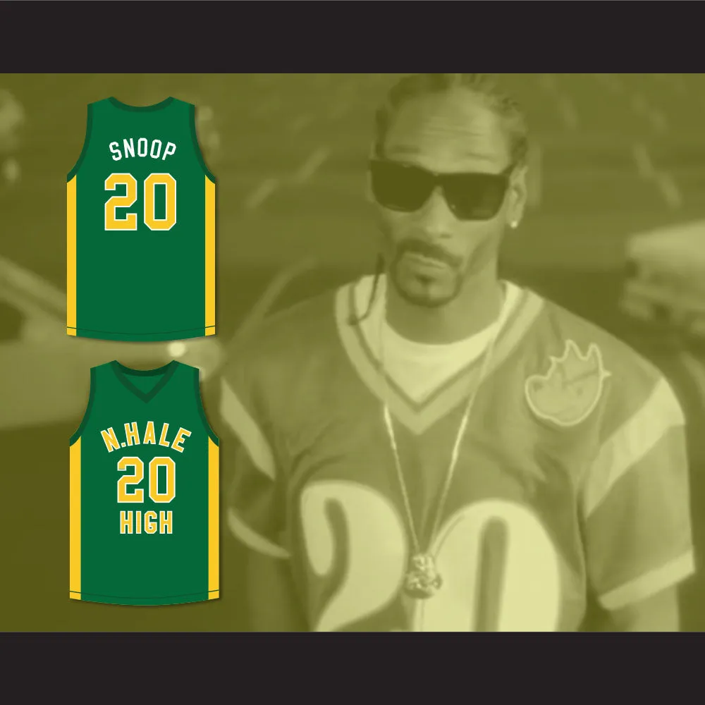 Snopp Dogg 20 N. Hale High School Basketball Jersey Young, Wild and Free