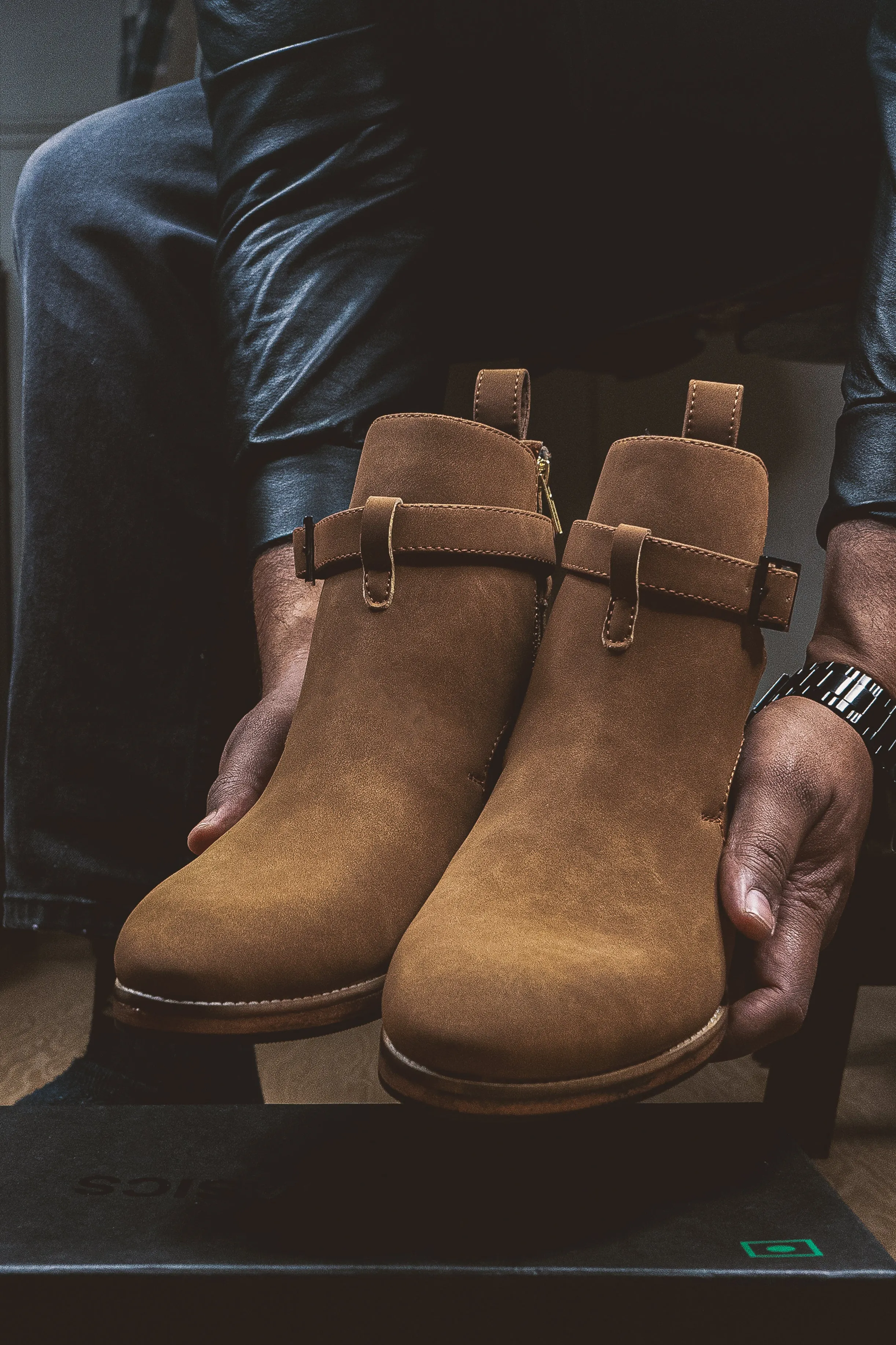 Sovereign Camel Suede Boots