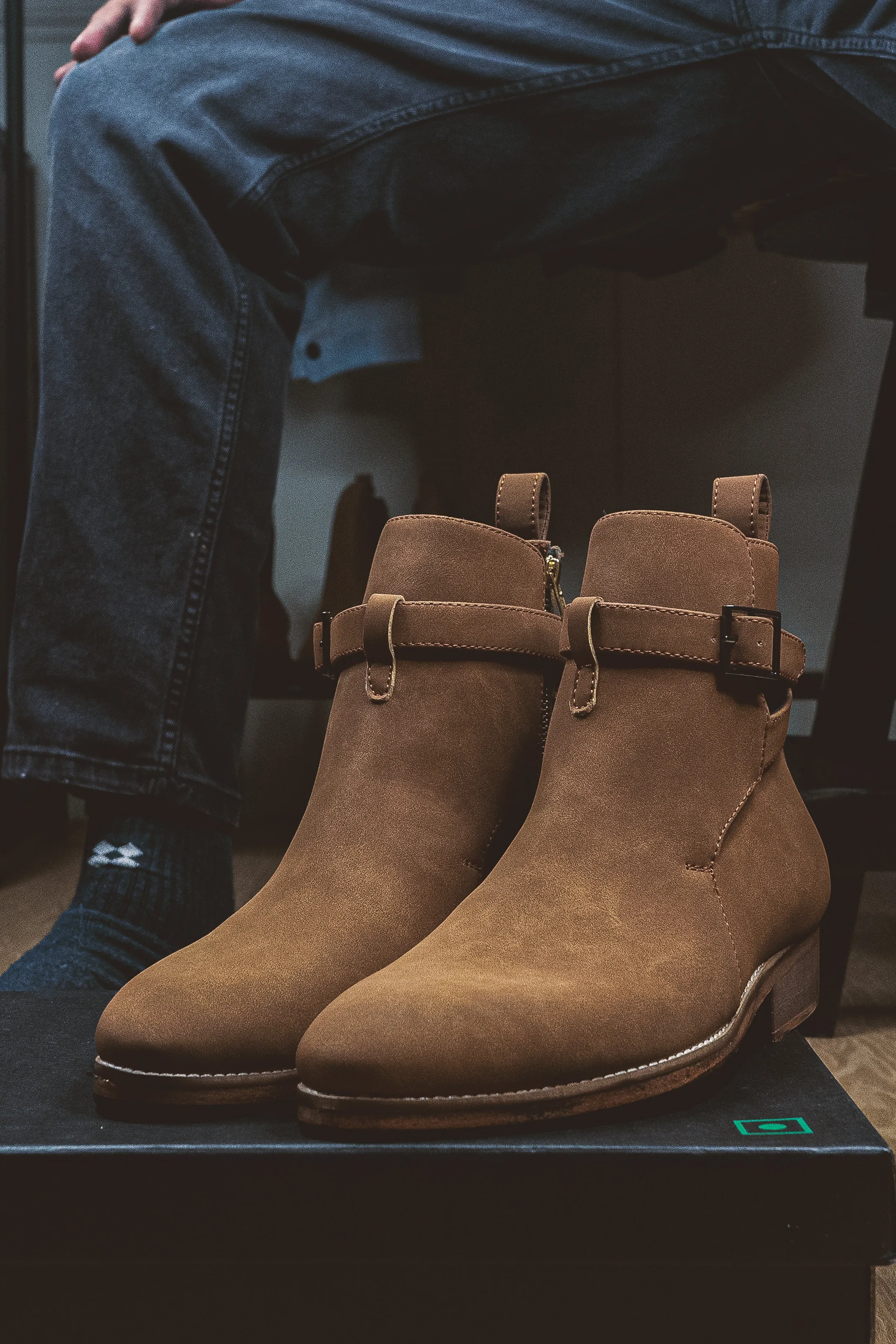 Sovereign Camel Suede Boots