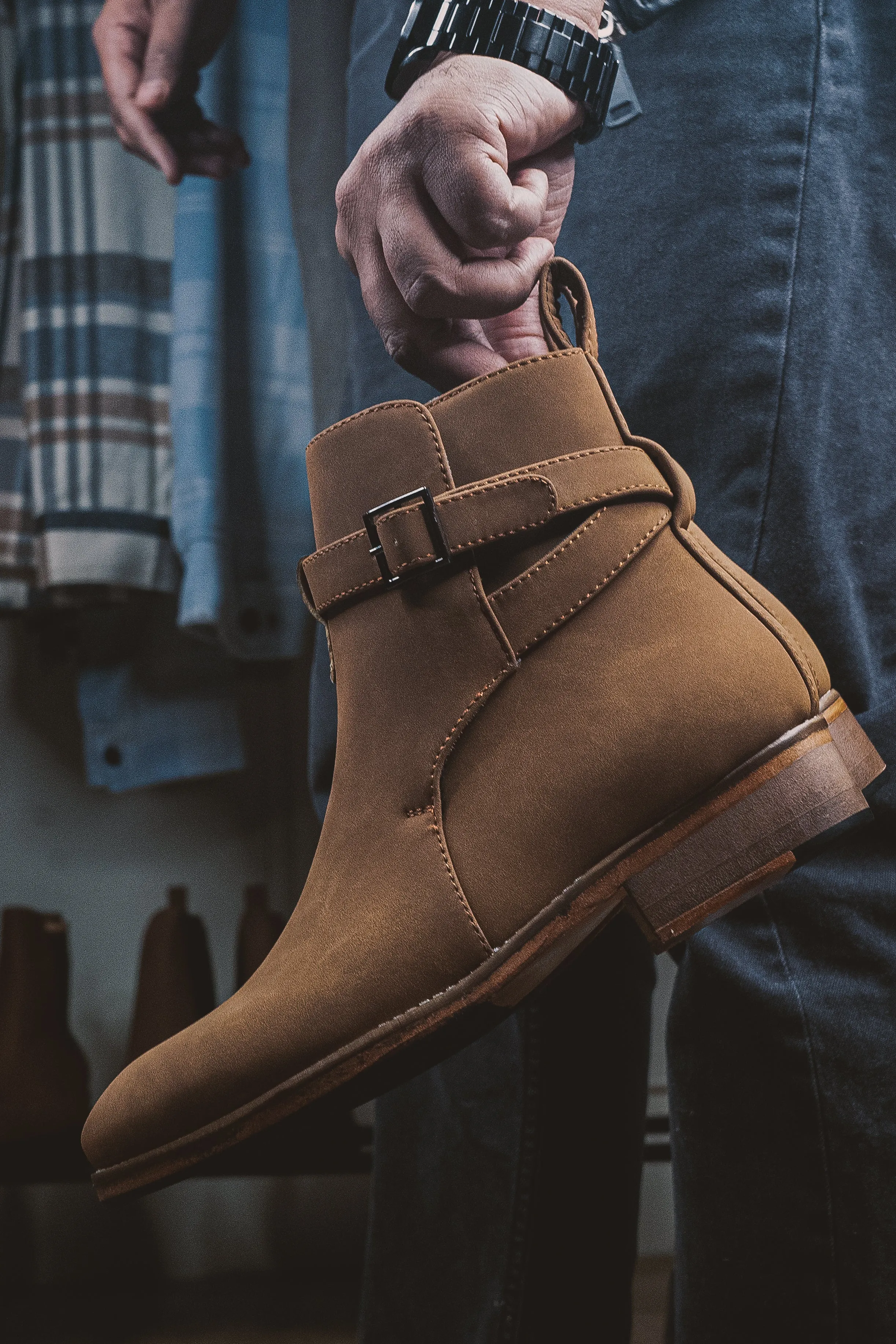 Sovereign Camel Suede Boots
