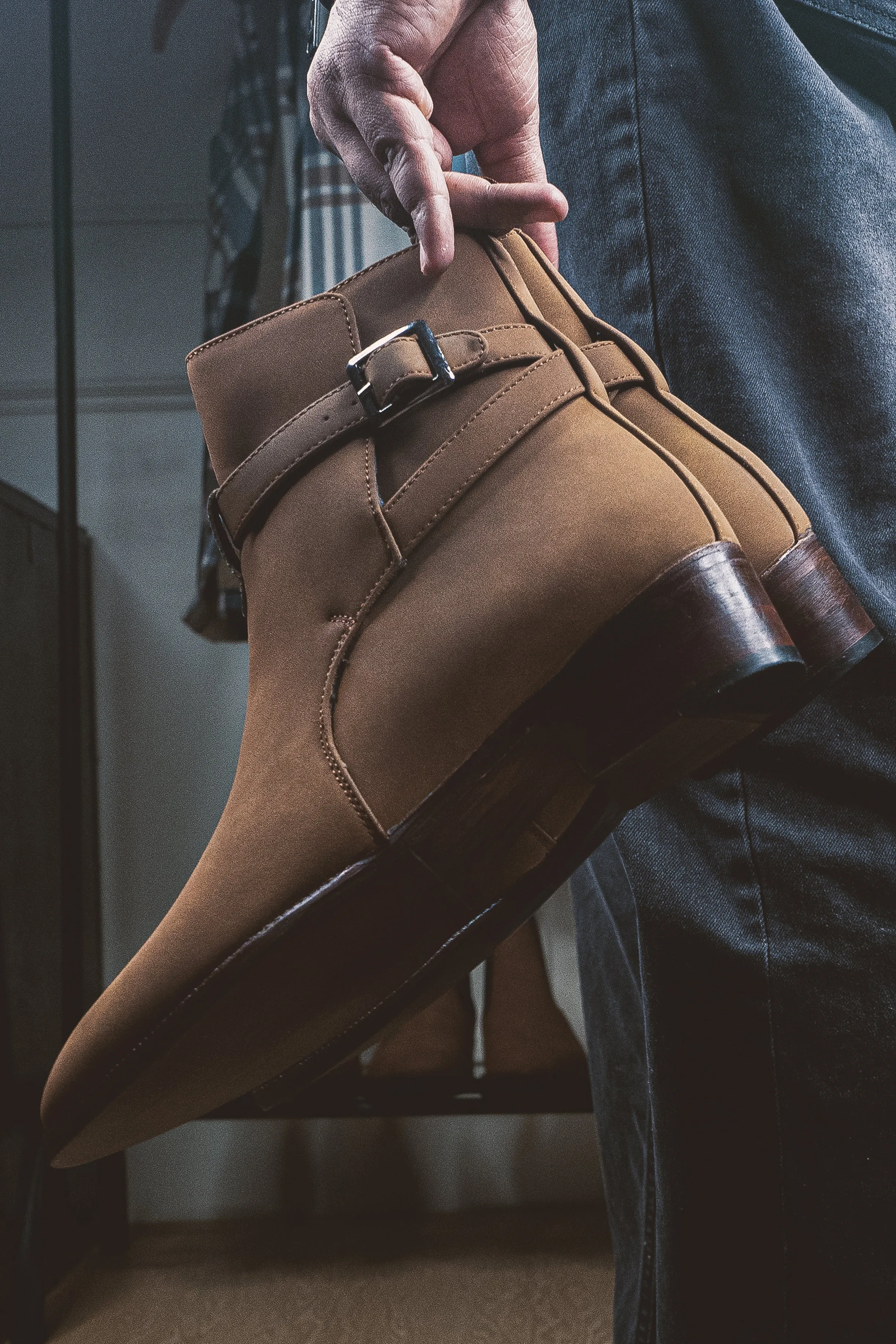 Sovereign Camel Suede Boots