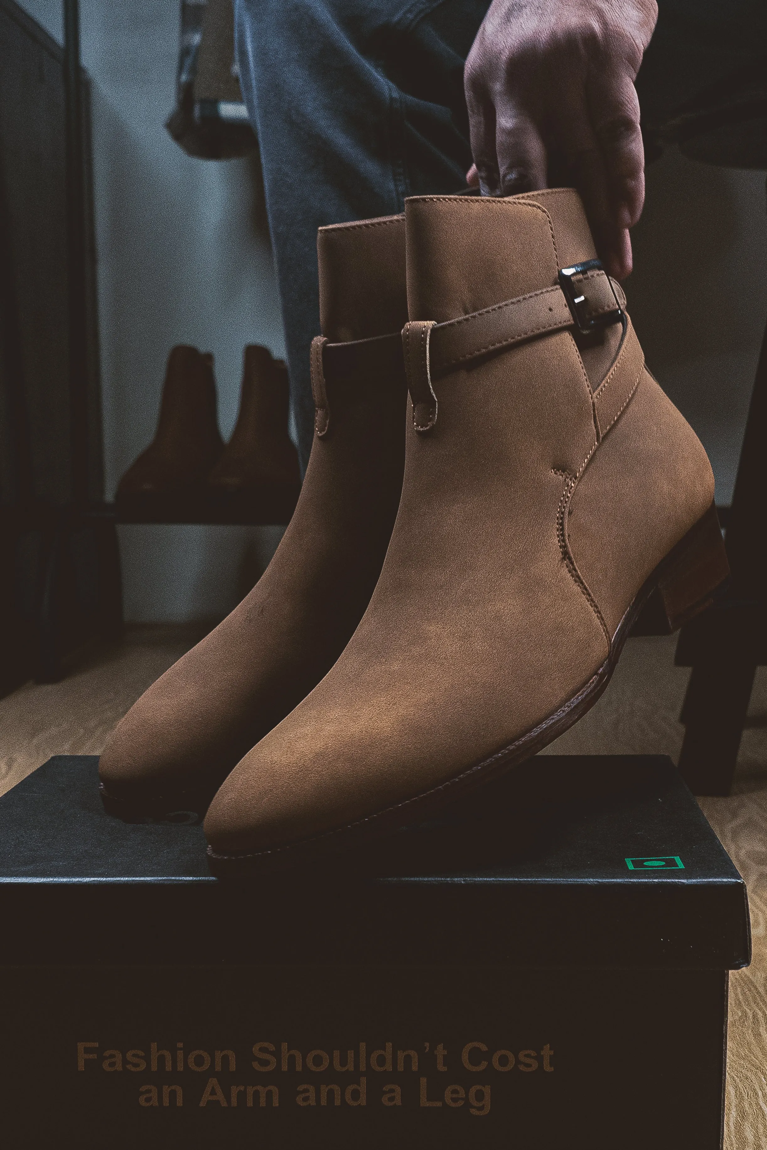 Sovereign Camel Suede Boots