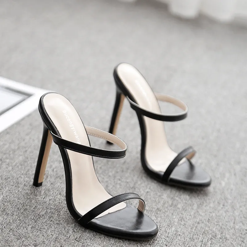 Stiletto Strap High Heel Sandal