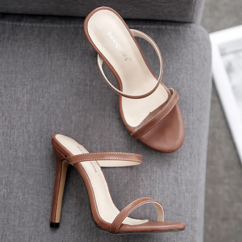 Stiletto Strap High Heel Sandal
