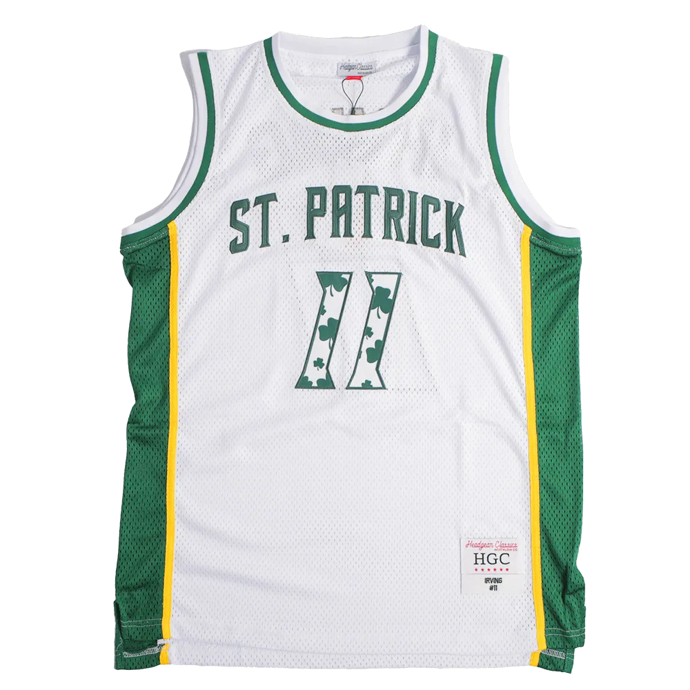 ST.PATRICK KYRIE IRVING CLOVER BASKETBALL JERSEY