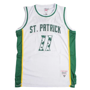 ST.PATRICK KYRIE IRVING CLOVER BASKETBALL JERSEY