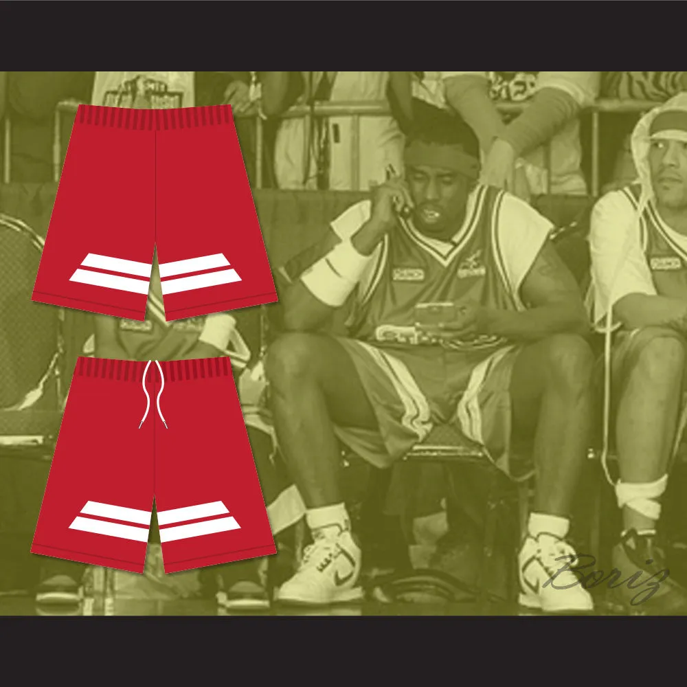 Stripes Basketball Shorts Rock N' Jock All Star Jam 2002