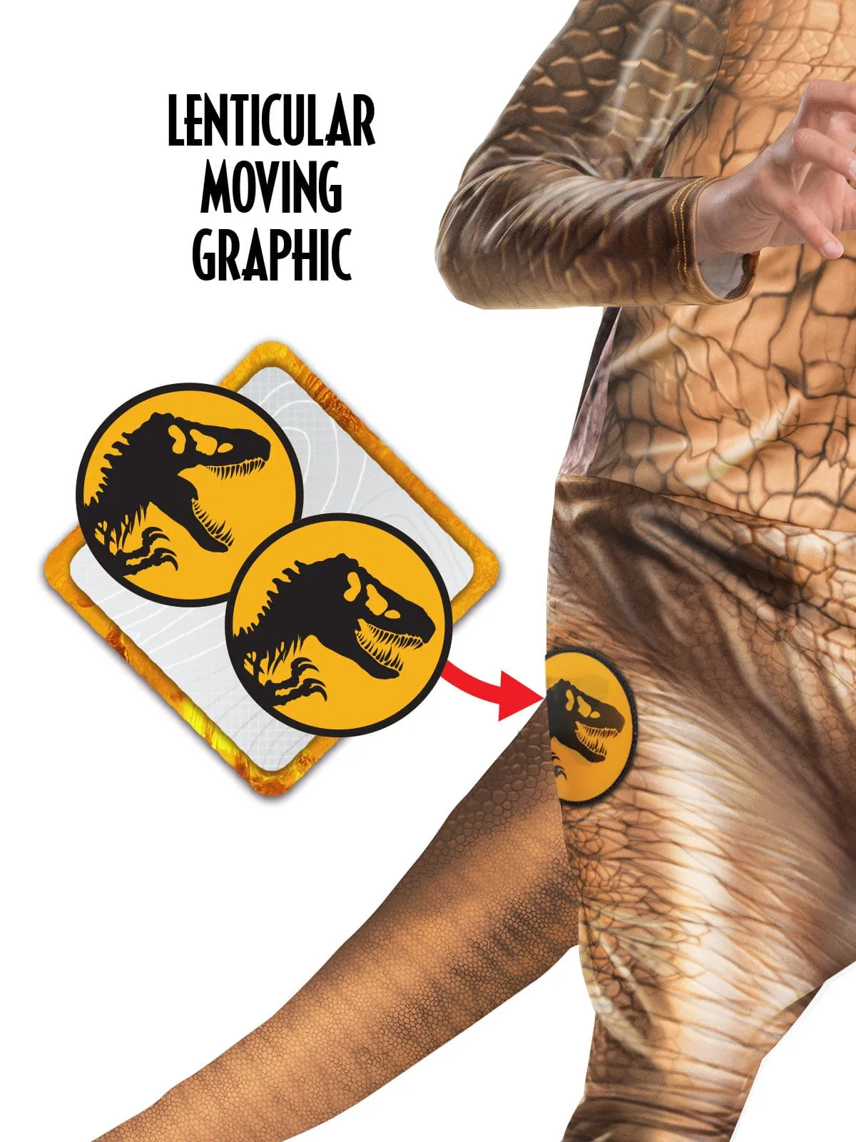 T-Rex Jurassic World Dominion Deluxe Child Costume