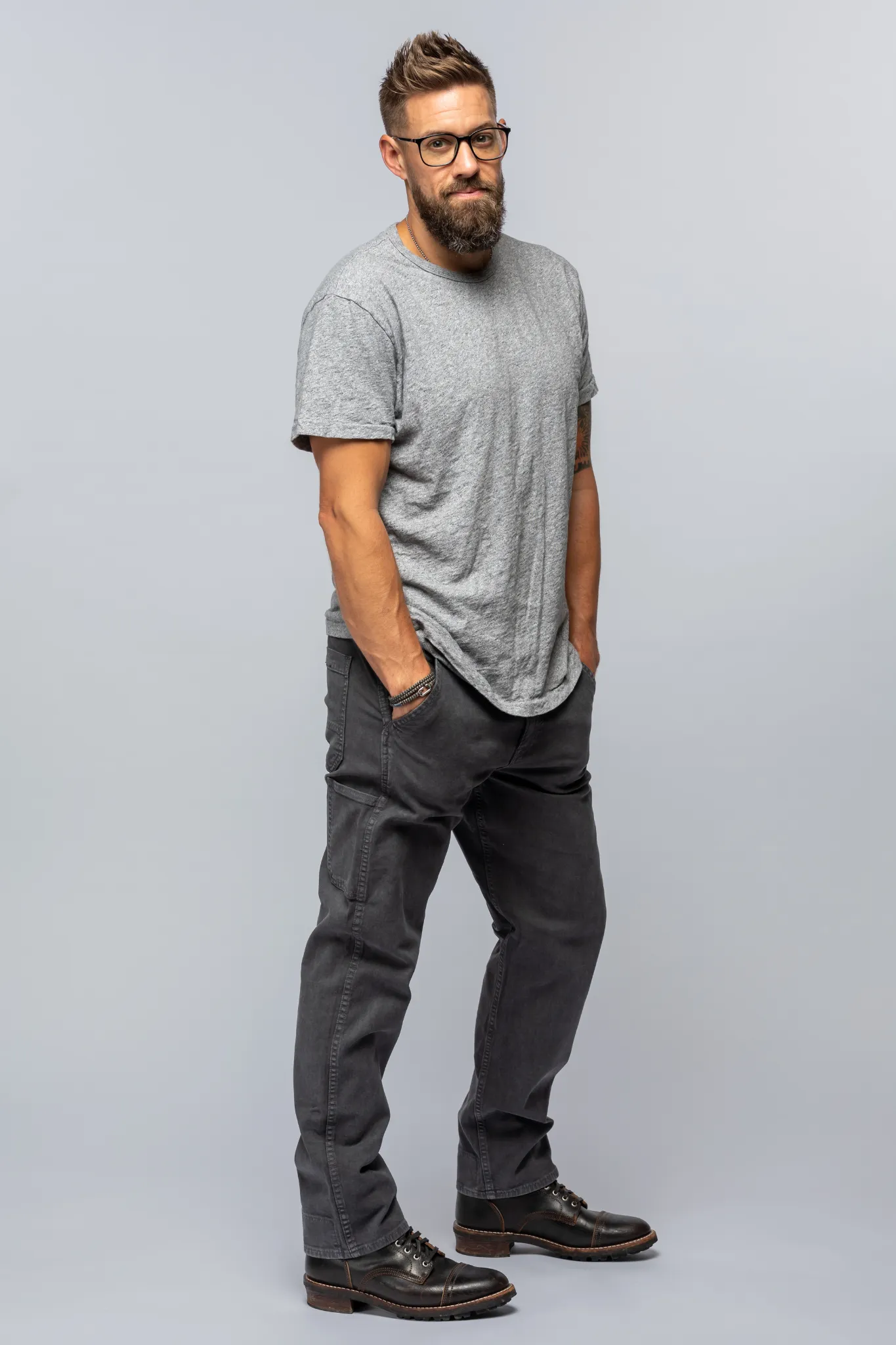 The Work Jean-Asphalt Gray