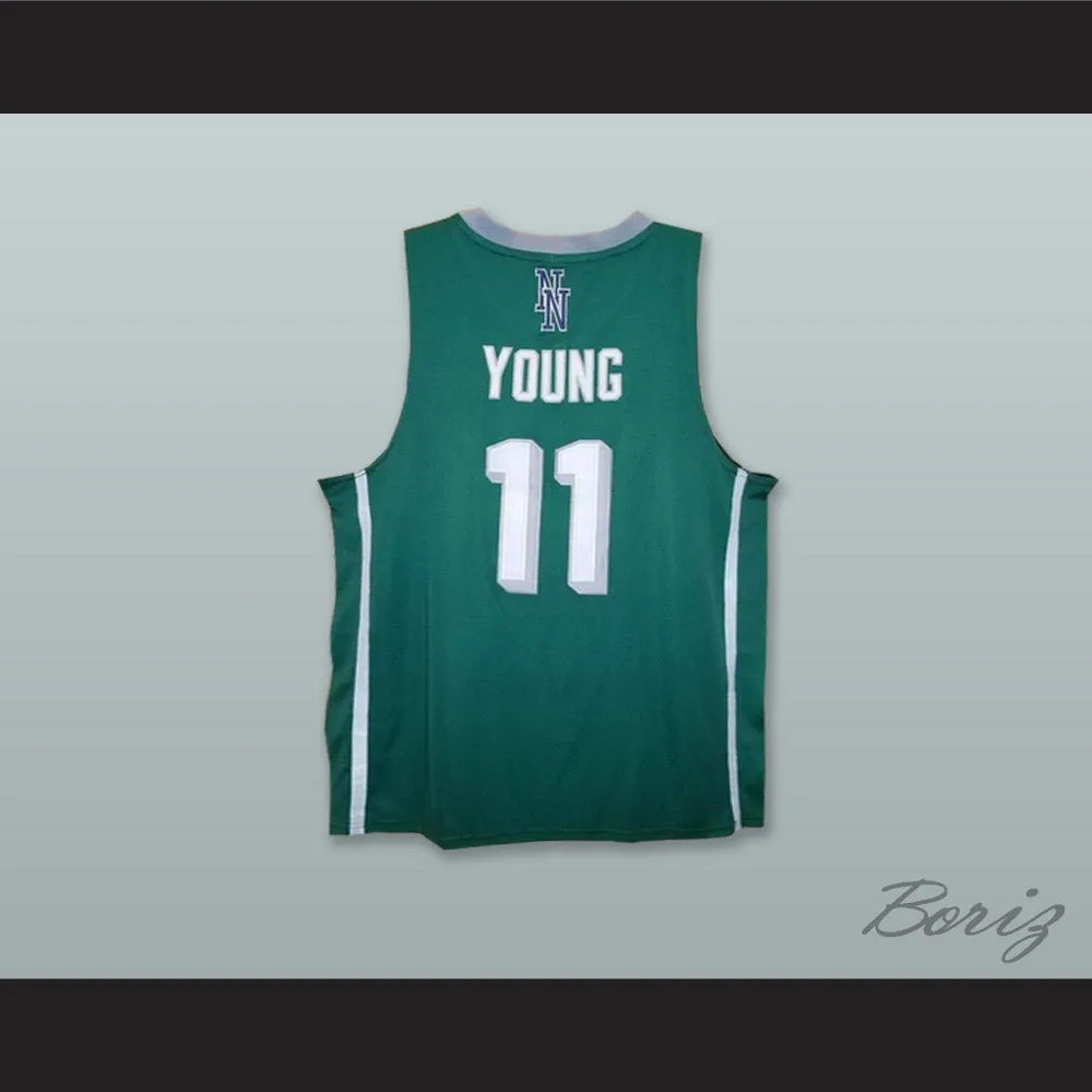 Trae Young 11 Norman North High School Timberwolves Green Basketball Jersey