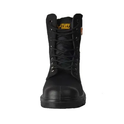 Tuff & Durable� - High Working Boots with Steel Toe & Plate - Black
