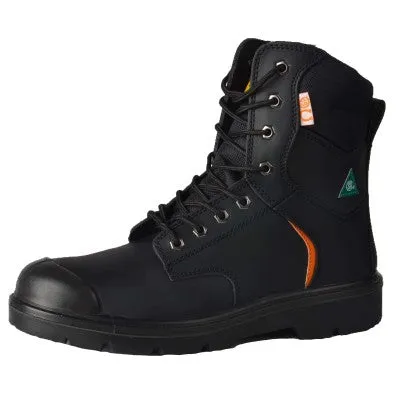 Tuff & Durable� - High Working Boots with Steel Toe & Plate - Black
