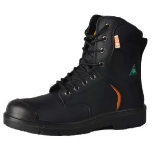 Tuff & Durable� - High Working Boots with Steel Toe & Plate - Black