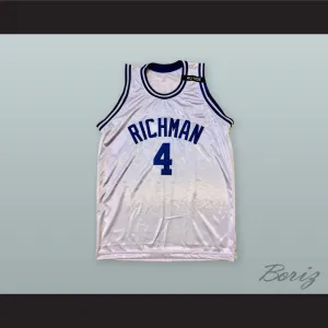 Tyron 'Alimoe' Evans 4 Julia Richman High School Basketball Jersey