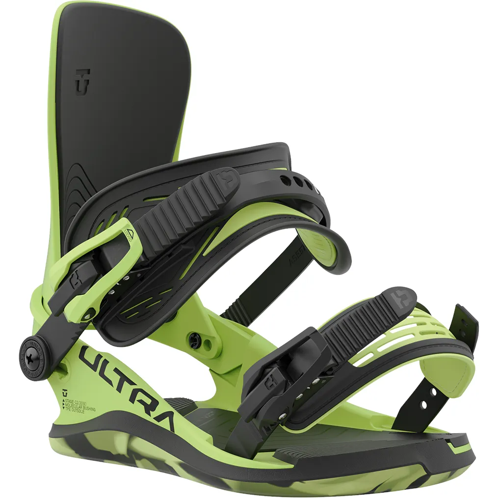 Union Ultra Snowboard Bindings Womens Lime