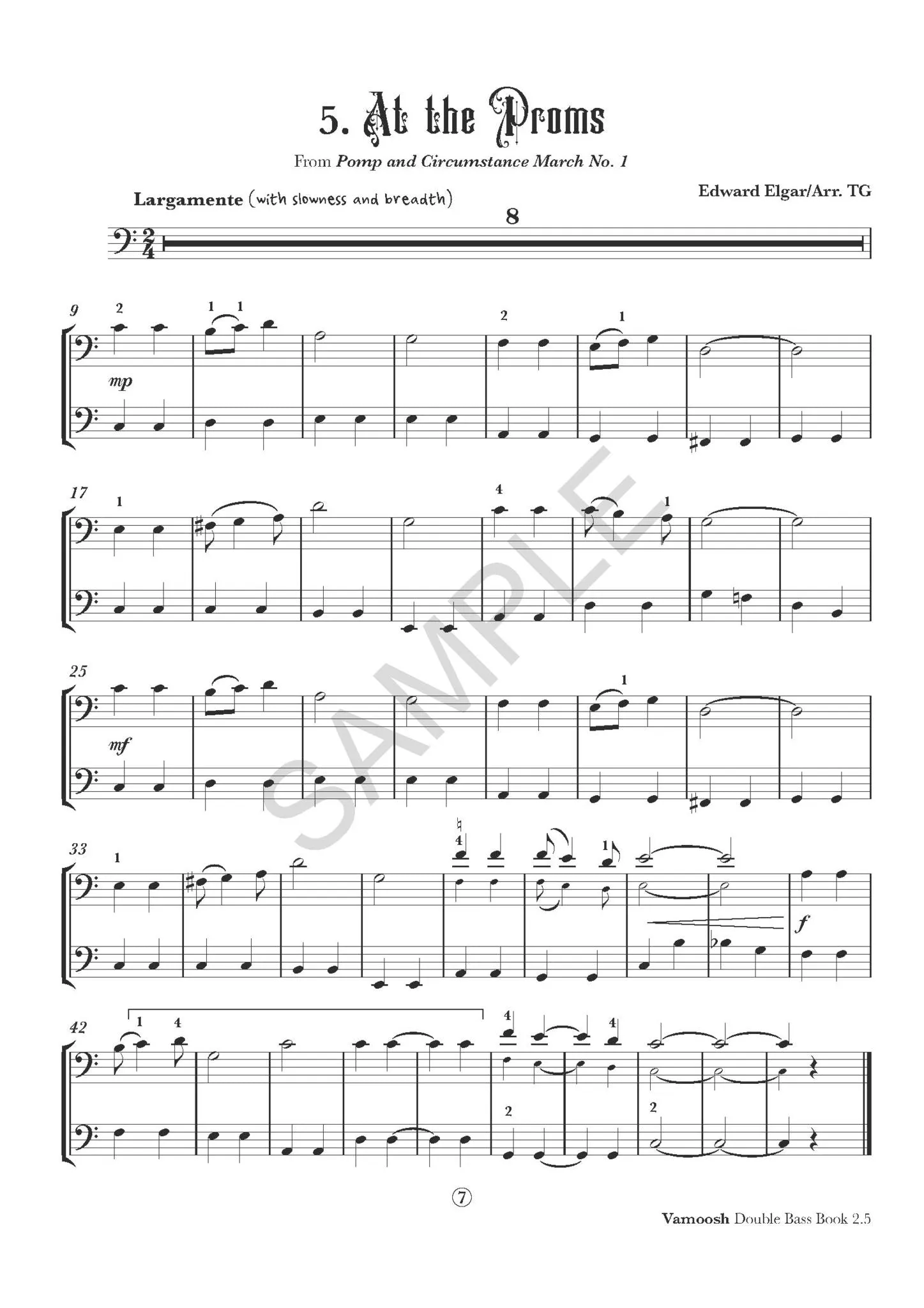 Vamoosh Double Bass Book 2.5
