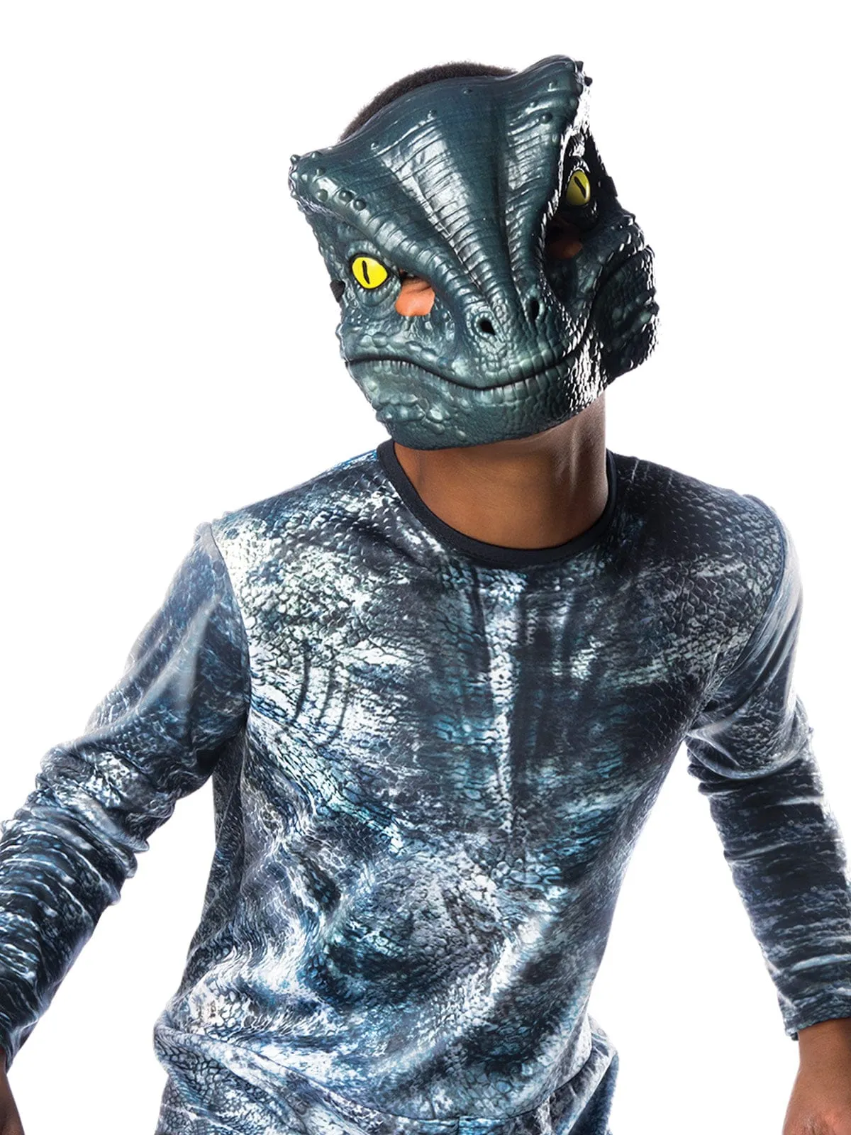 Velociraptor Blue Jurassic World Dominion Deluxe Child Costume