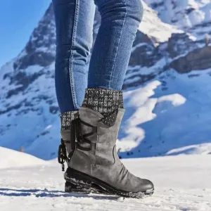 WeatherGuard™ | Mid-Calf Weatherproof Boots | Durable Waterproof Material, Slip-Resistant Sole & Insulated Comfort