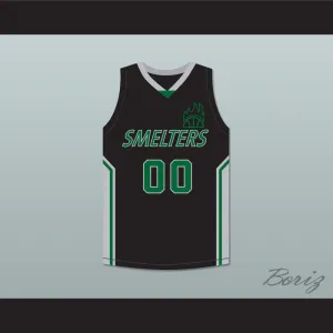 Wes 00 Mt Vernon Junior High School Smelters Basketball Jersey Rebound
