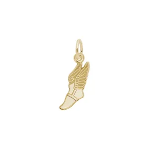 Winged Shoe Charm