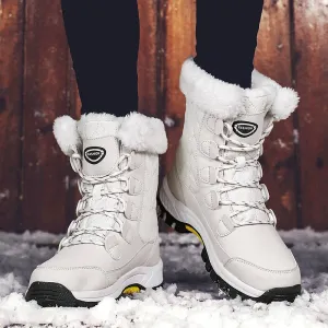 Winter Snow Boots Warm Plush Shoes