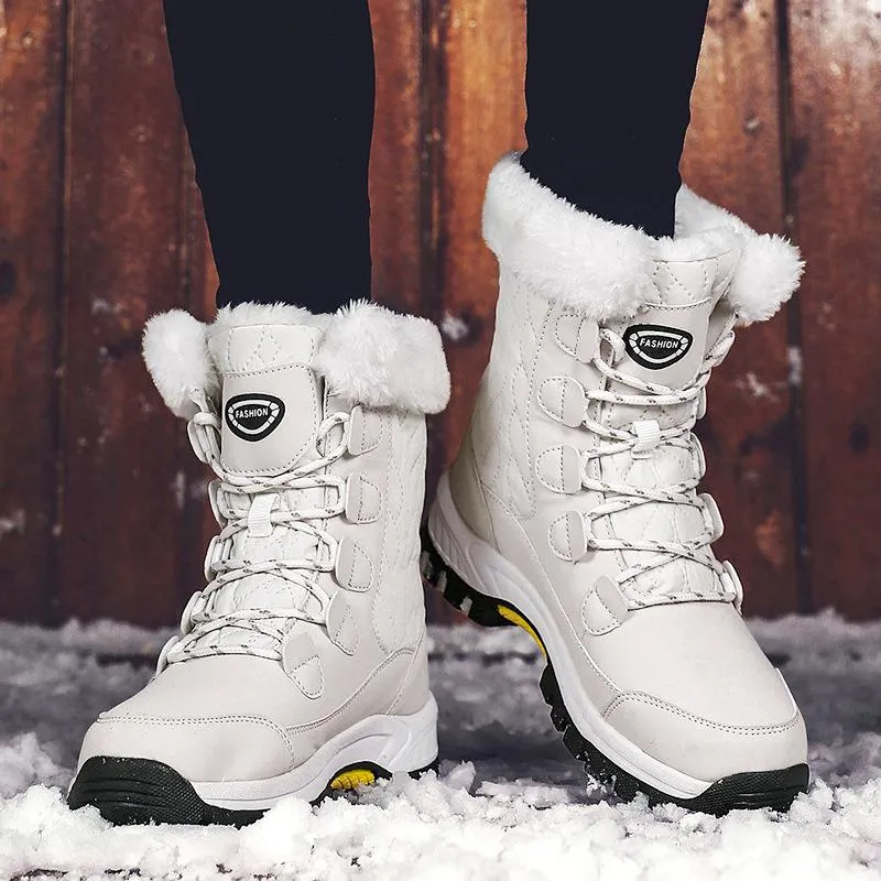 Winter Snow Boots Warm Plush Shoes
