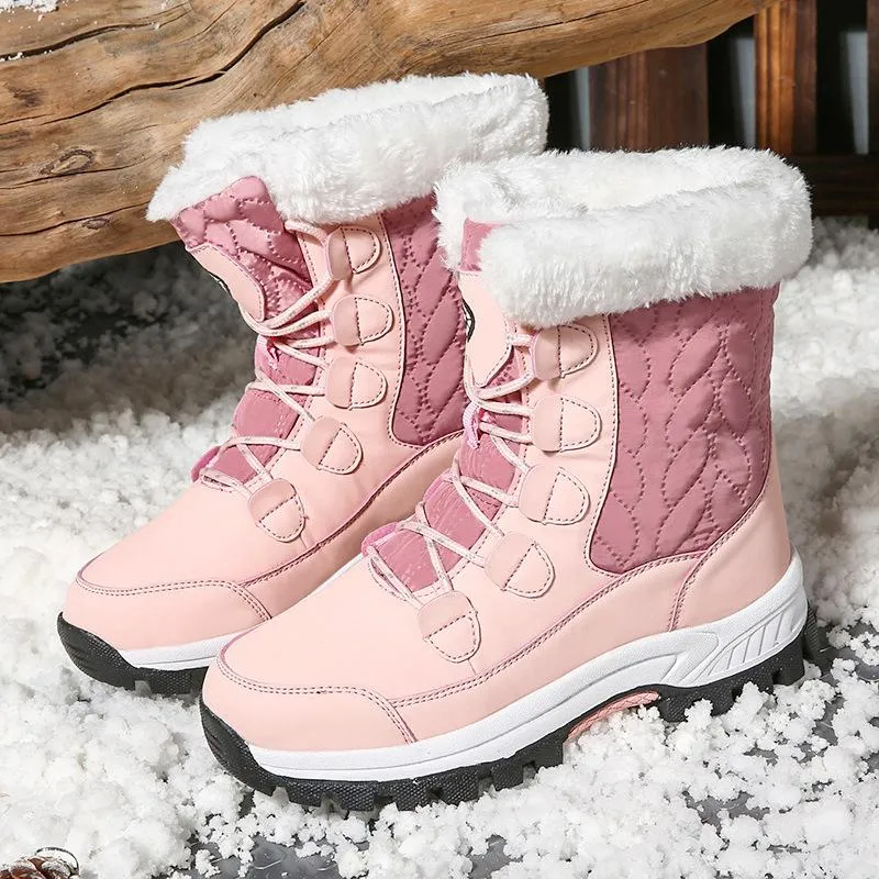 Winter Snow Boots Warm Plush Shoes