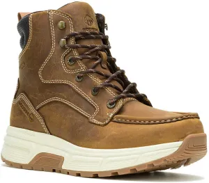 Wolverine Men's Ride 6" Soft Toe WP Wedge Work Boot -Cashew- W240039